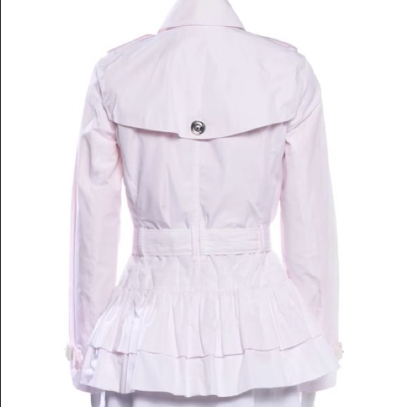Ice Pink Burberry Jacket Size 4 - Picture 3 of 8